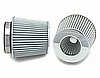 PowerAdder Short Cone Air Filter, White