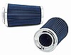 PowerAdder Cone Filter, BLUE