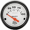 Auto Meter Phantom oil pressure gauge