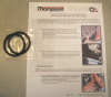 2 O-Ring replacement set for Thompson Oil Filter Relocation kit
