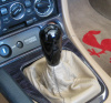 Voodoo knob, Miata, Pistol grip, Polished Delrin